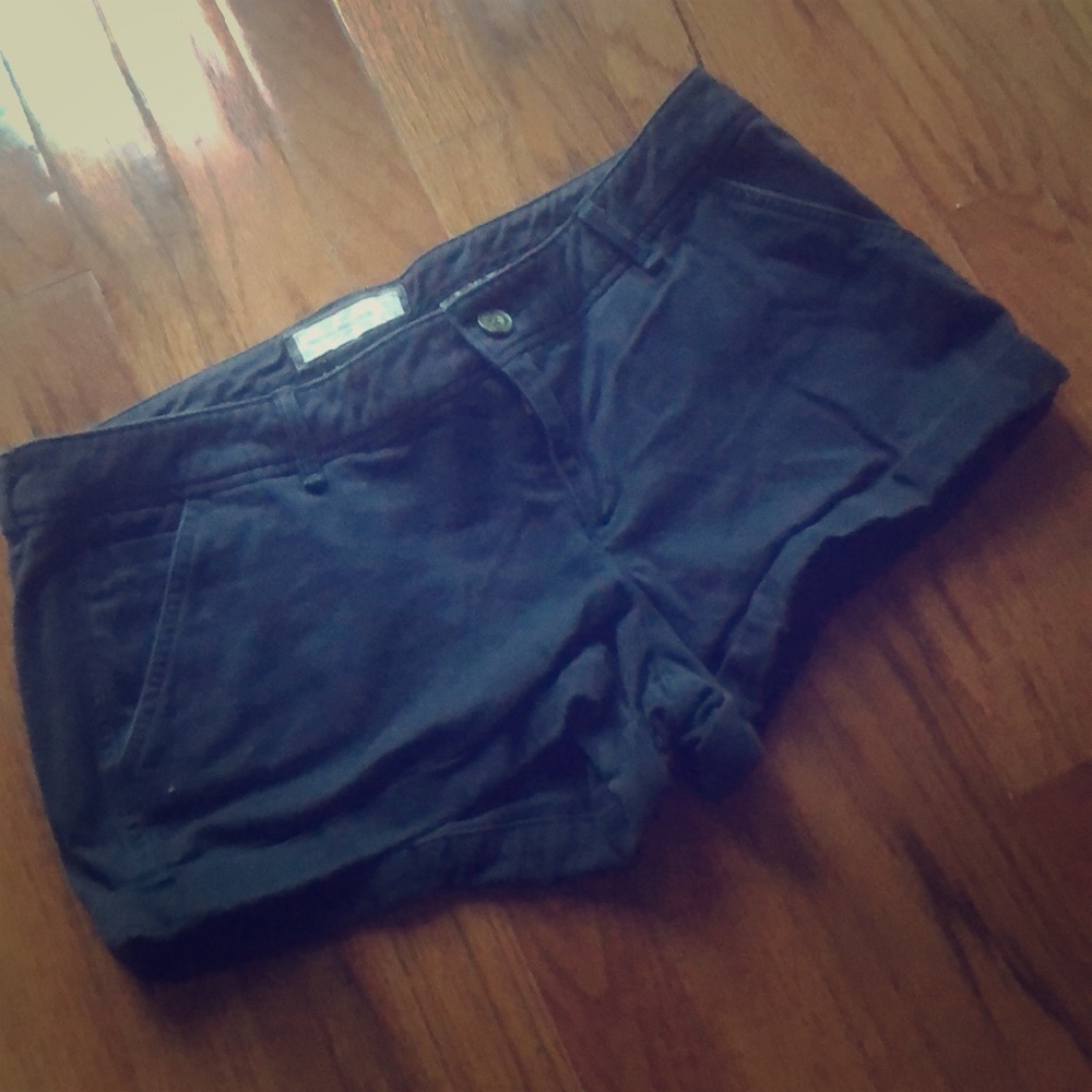 Abercrombie and Fitch Navy Shorts